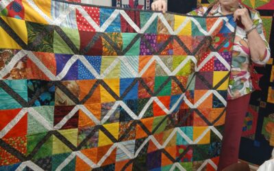 Stichting Krachtdekens te gast bij open dag Quiltshop Leur