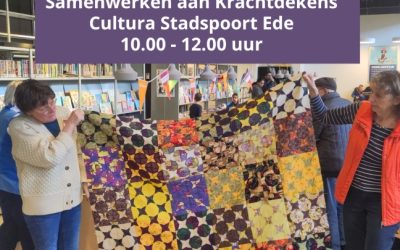 20 juni: Quilting in Public Day Stadspoort Ede